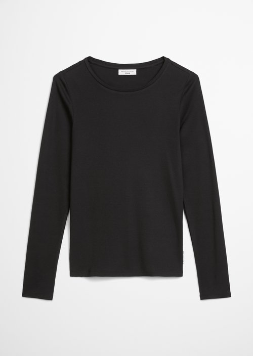 Longsleeve slim — Black