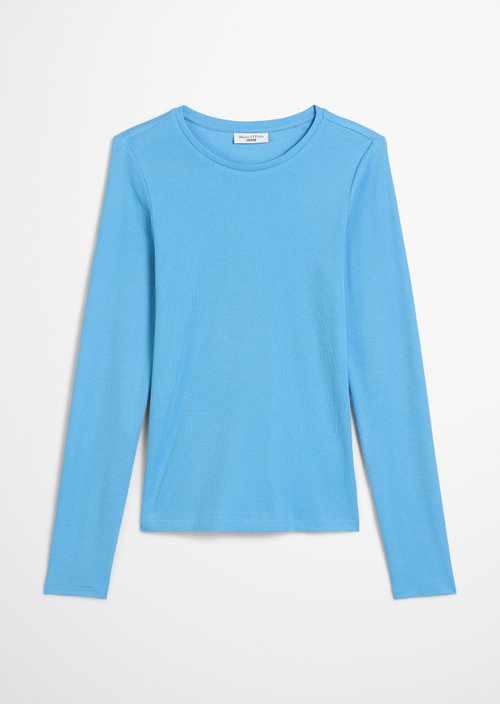 Longsleeve slim — Azure Sky