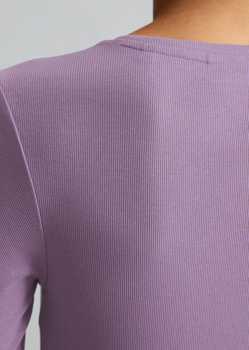 Longsleeve slim — Lumi Lilac