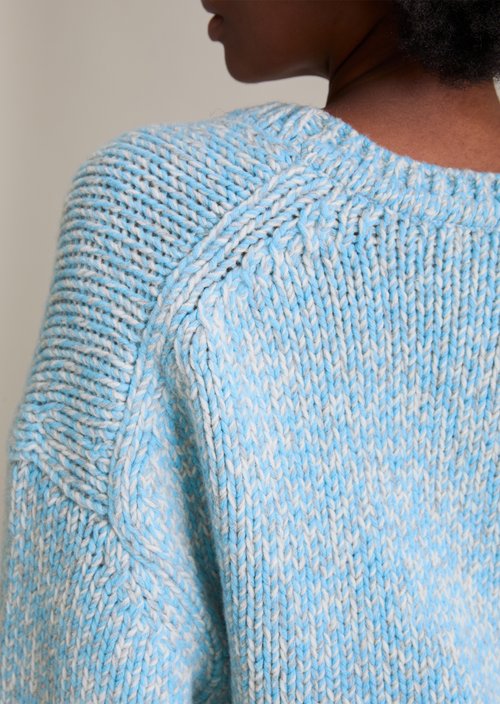 Sweater regular — Medium Blue