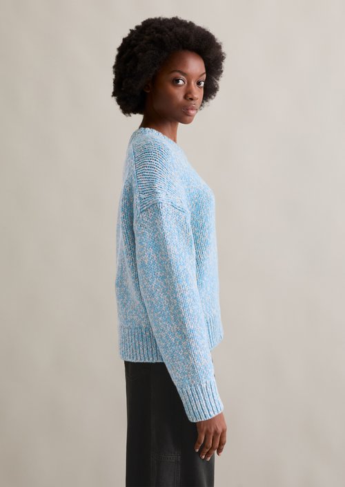 Sweater regular — Medium Blue