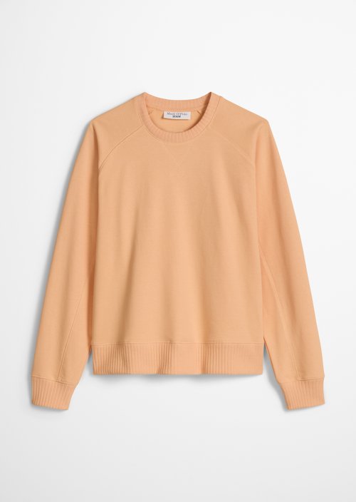 DfC Sweatshirt relaxed — Bleached Apricot