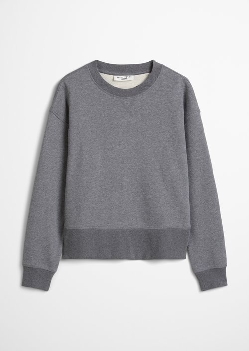 Relaxed sweatshirt — Asphalt Melange