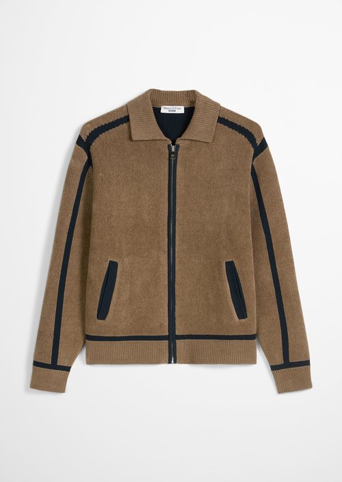Regular cardigan — Cold Taupe