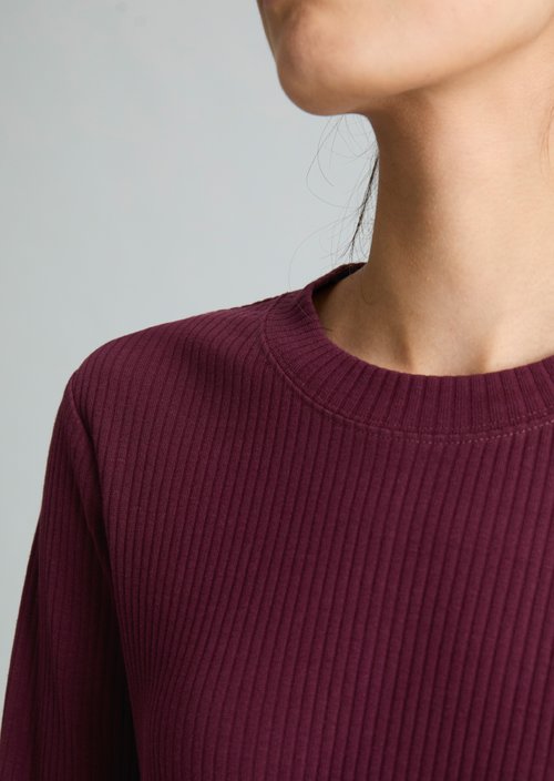 Longsleeve slim — Mahagony Jam