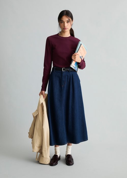 Longsleeve slim — Mahagony Jam