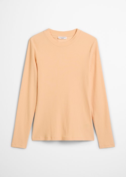 Longsleeve slim — Bleached Apricot