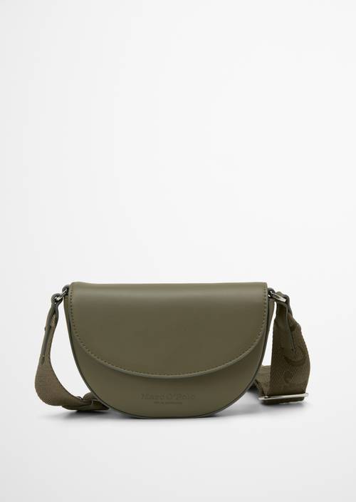 Schoudertas klein Burnt Olive in vooraanzicht