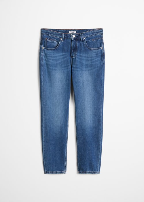 Jeans model Freja boyfriend cropped — Dark Blue