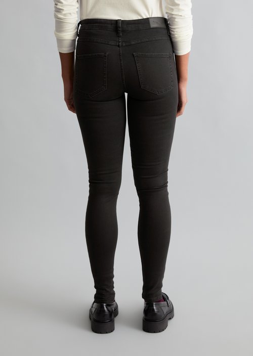 Jeans model Kaj skinny — Black