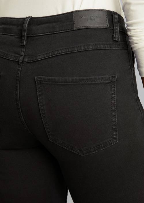 Jeans modèle Kaj skinny Black en vue détaillée