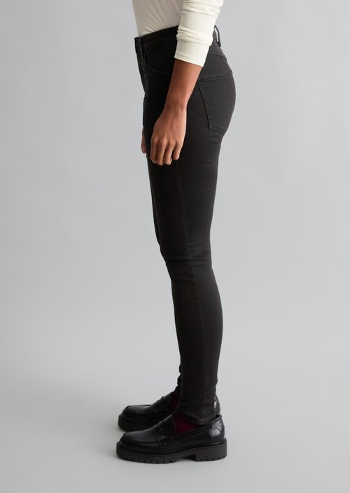 Jeans model Kaj skinny — Black