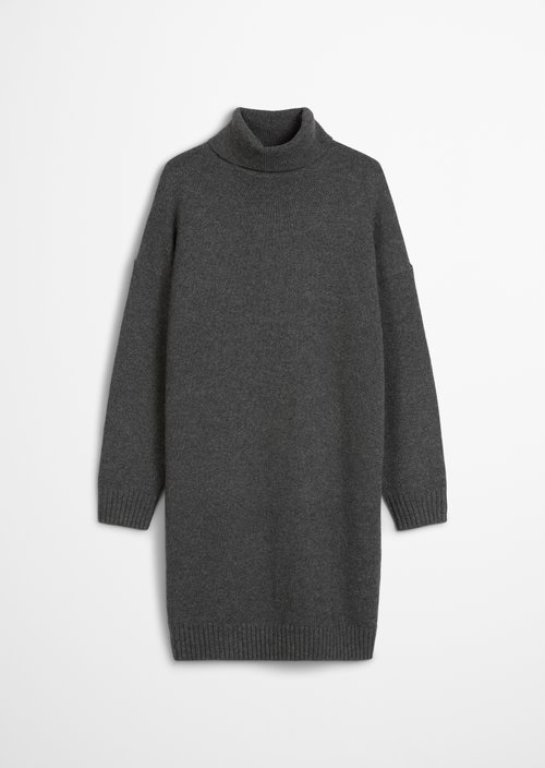Relaxed knit dress — Anthra Melange