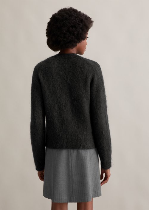 Cardigan regular — Black
