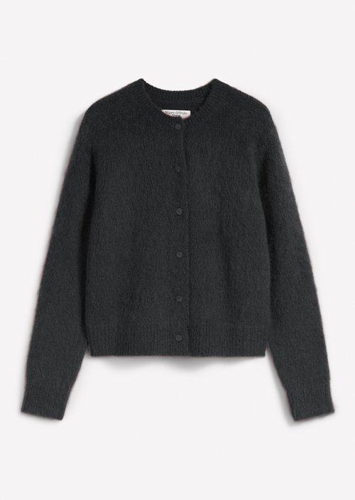 Cardigan regular — Black