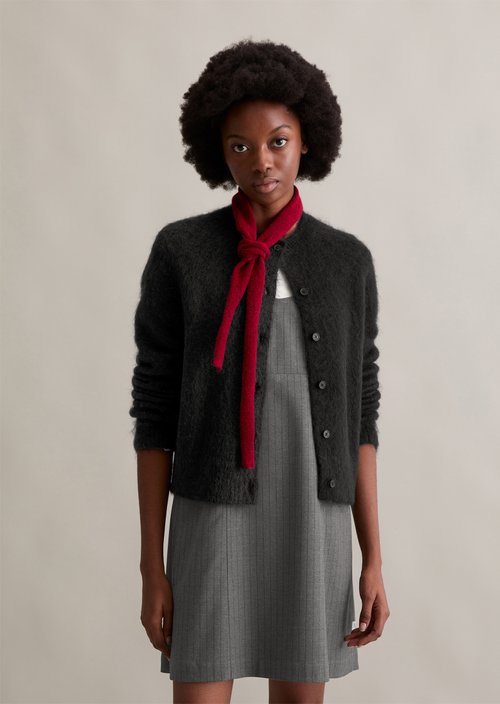 Cardigan regular — Black