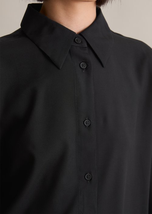 Relaxed blouse — Black
