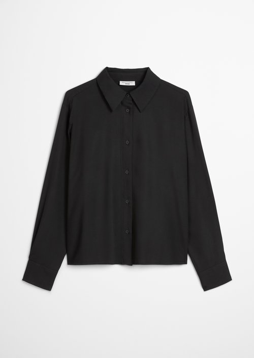Relaxed blouse — Black