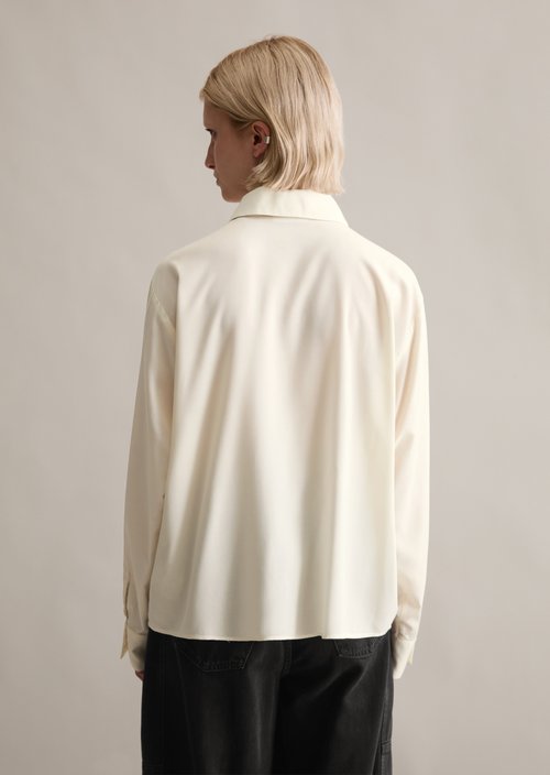 Relaxed blouse — White Blush