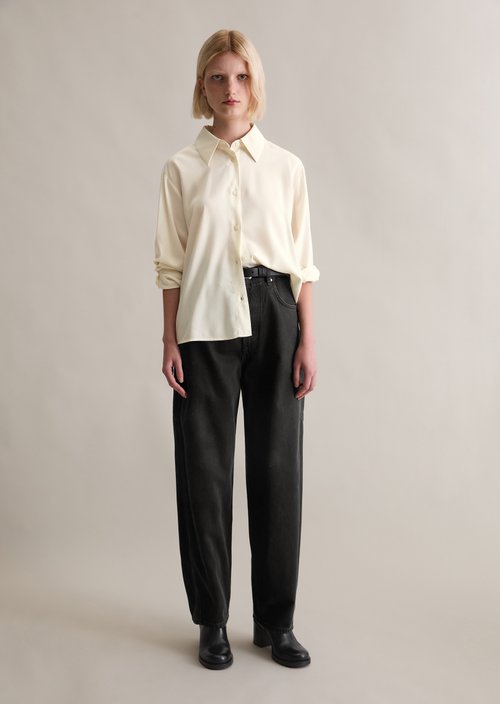 Relaxed blouse — White Blush