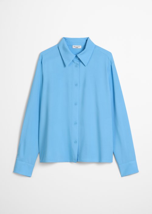 Relaxed blouse — Azure Sky