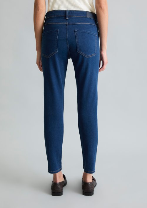Jeans model Kaj skinny cropped — Bright Blue