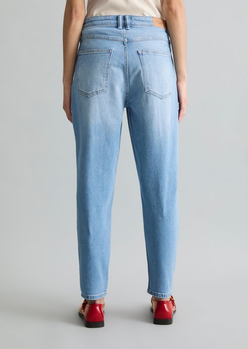 Jeans model Freja boyfriend ankle-length — Bright Blue