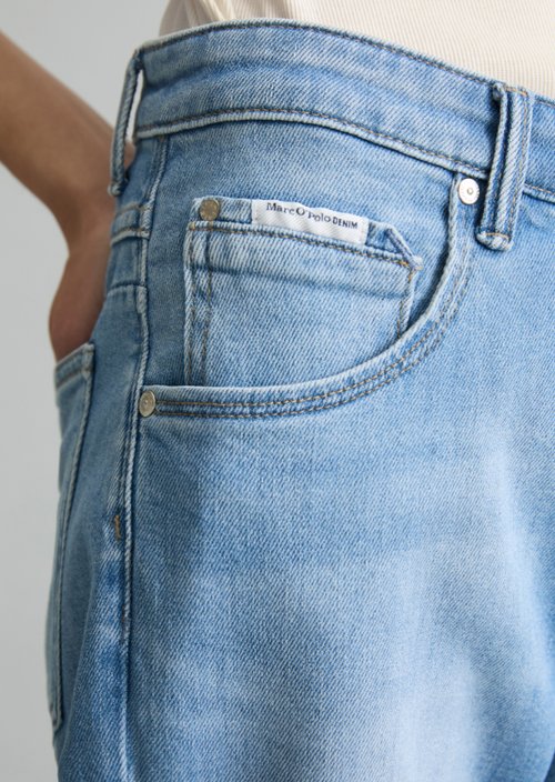 Jeans model Freja boyfriend ankle-length — Bright Blue