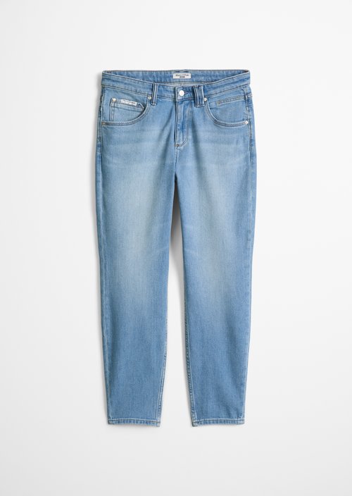 Jeans model Freja boyfriend ankle-length — Bright Blue