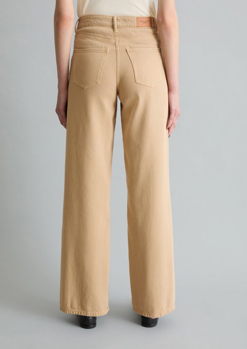 Jeans model Tomma wide — Smoky Pine