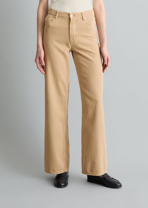 Jeans model Tomma wide — Smoky Pine