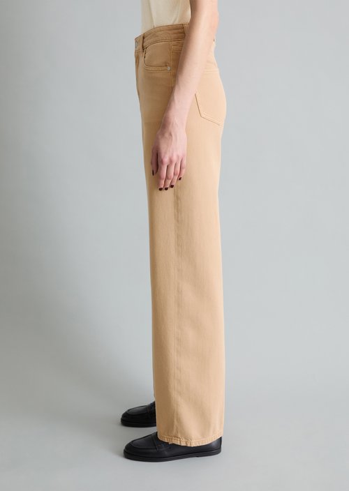 Jeans model Tomma wide — Smoky Pine
