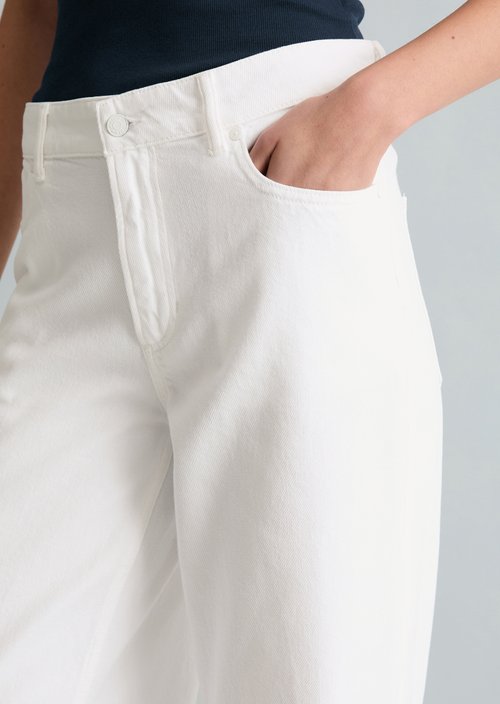 Jeans model Tomke wide — White