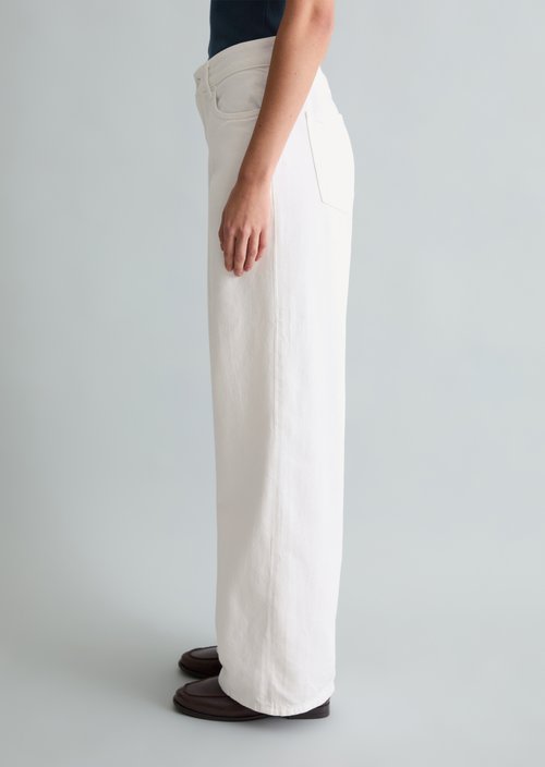 Jeans model Tomke wide — White