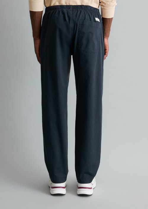 Chino model Sune relaxed — Navy Teal