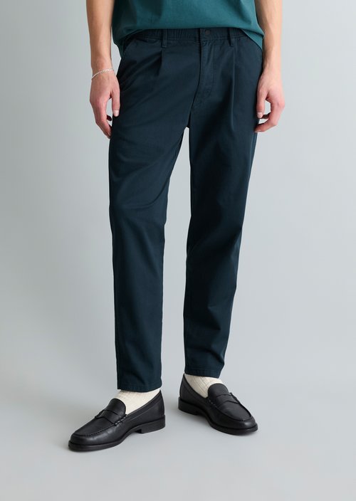 Chino model Anders regular — Navy Teal