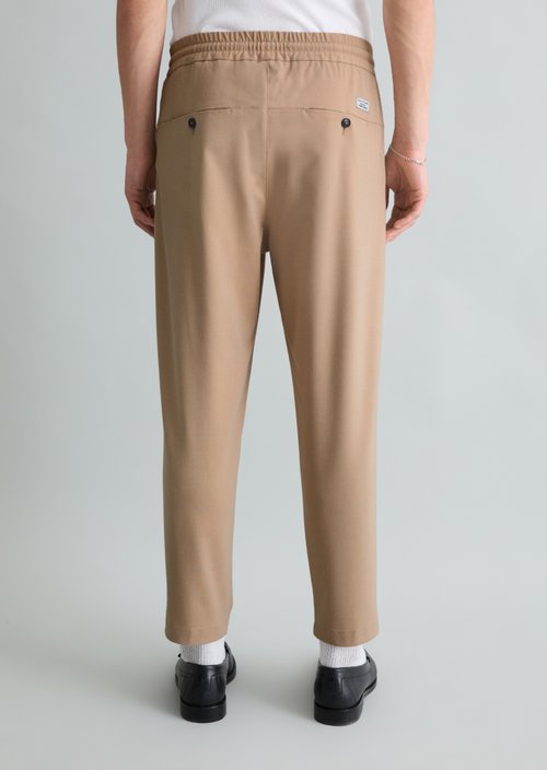 Trousers model Viggo Jogger relaxed — Frosty Sand