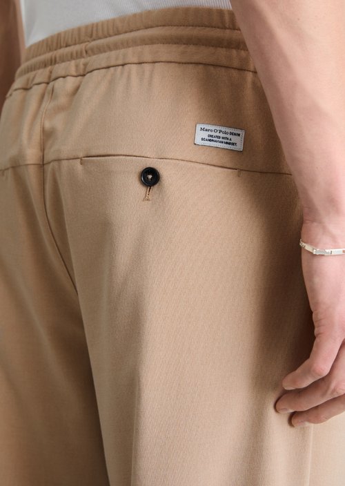 Trousers model Viggo Jogger relaxed — Frosty Sand