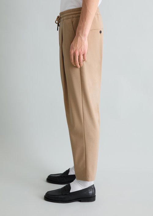 Trousers model Viggo Jogger relaxed — Frosty Sand
