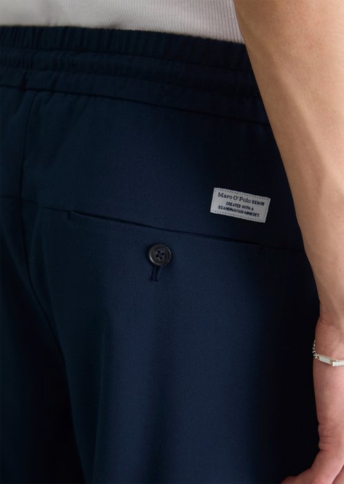 Trousers model Viggo Jogger relaxed — Navy Teal