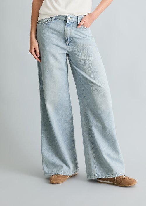 Jeans model Anjo extra wide — Light Blue