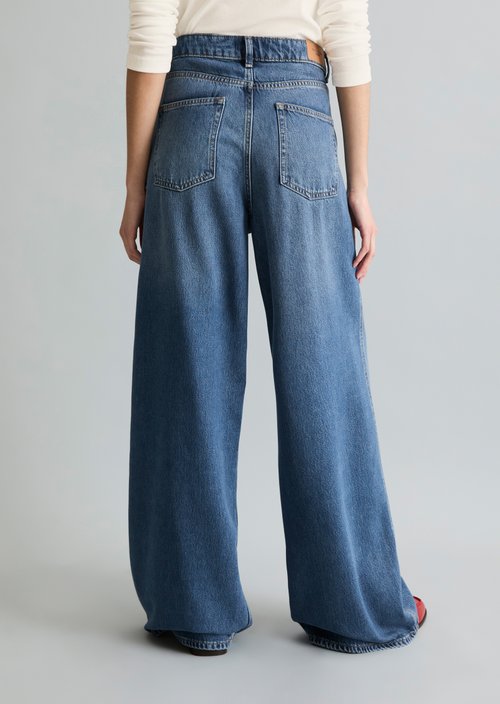 Jeans model Anjo wide — Medium Blue