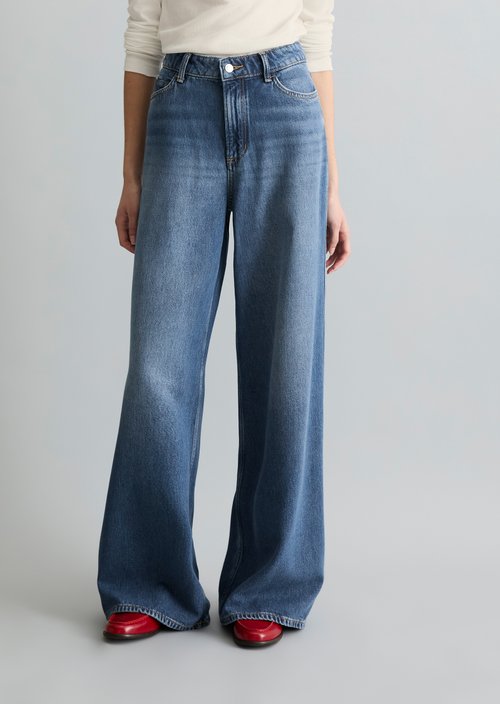 Jeans model Anjo wide — Medium Blue