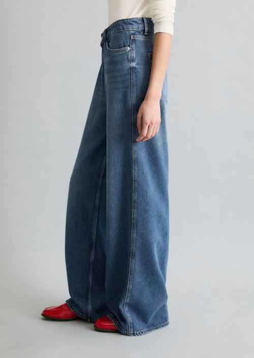 Jeans model Anjo wide — Medium Blue
