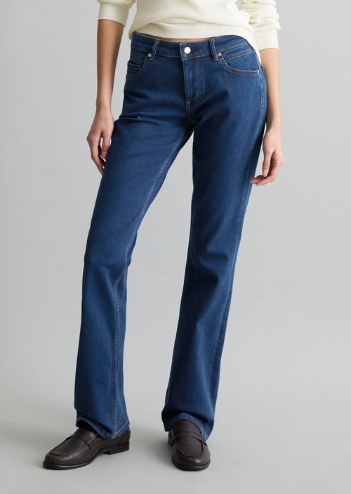 Jeans model Nella bootcut — Bright Blue