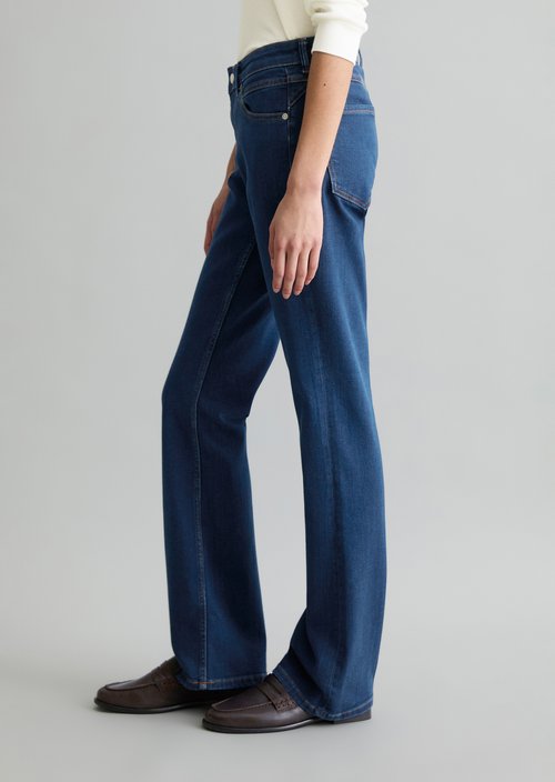 Jeans model Nella bootcut — Bright Blue