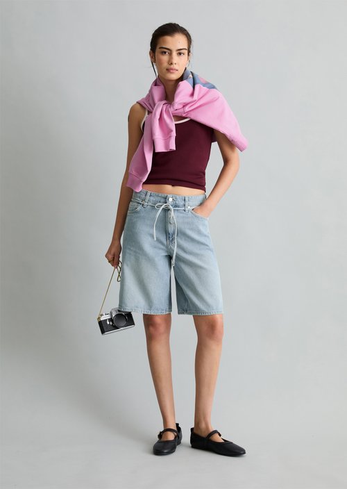 Bermuda shorts model Jonnda — Light Blue
