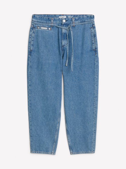Jeans with pineapple leaf fibers — Medium Blue
