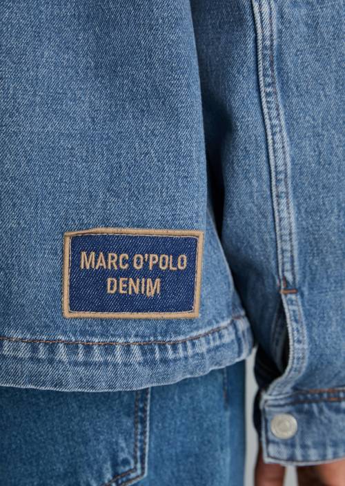 Jeansjacke regular Medium Blue in Detailansicht