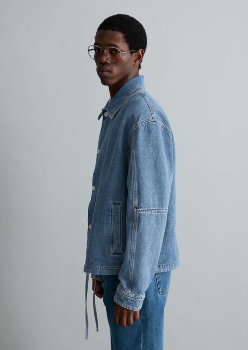 Regular denim jacket — Medium Blue